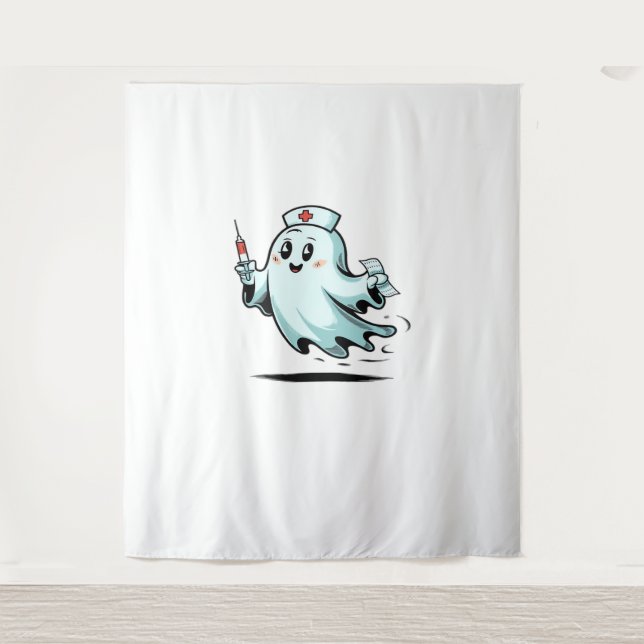 Tenture infirmière fantôme Classic T-Shirt_2 (Devant)