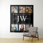 Initiales d'argent personnalisées Anniversaire arr