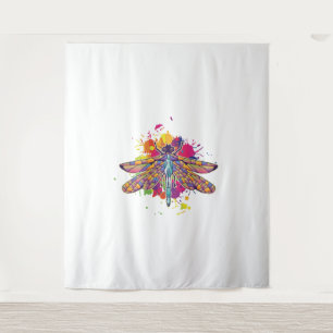 Tenture Insecte Graphique Coloré de libellules pour femmes