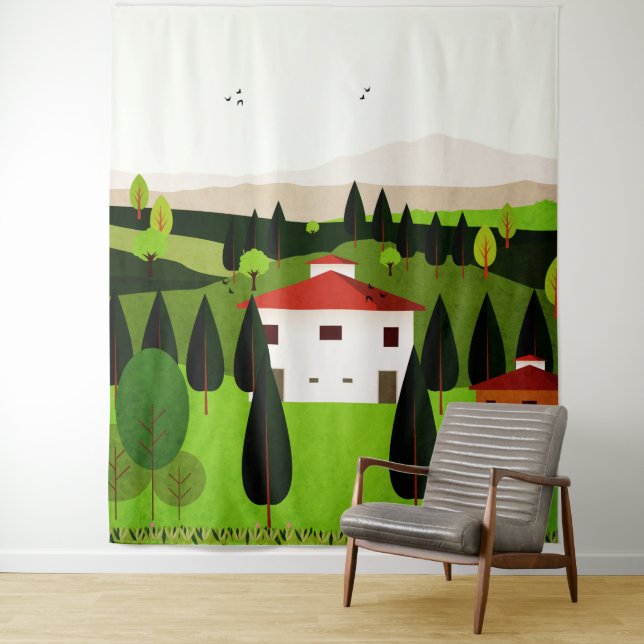 Tenture Italie (En situation)