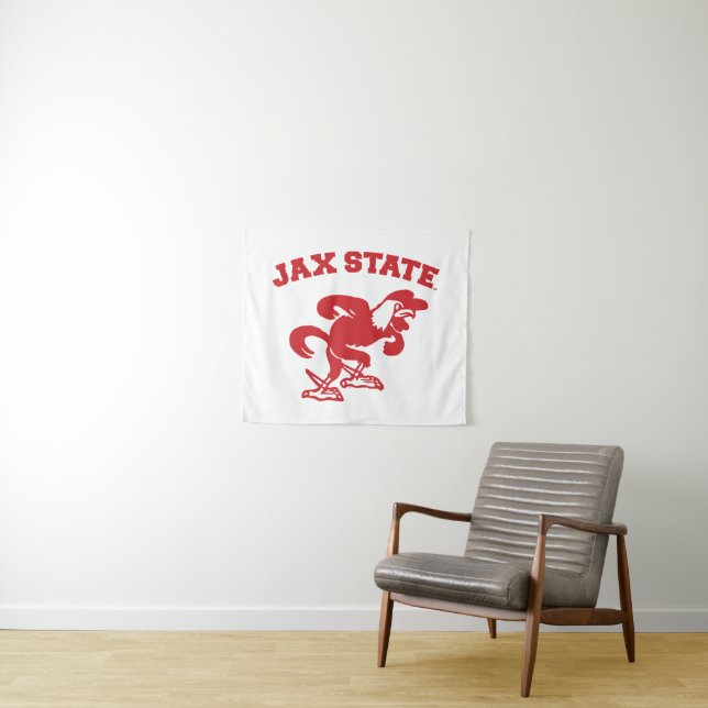 Tenture Jacksonville State University JAX State Gamecocks (En situation (horizontale))