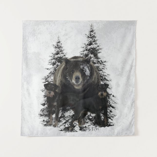 Tenture Jagdterrier (Devant)