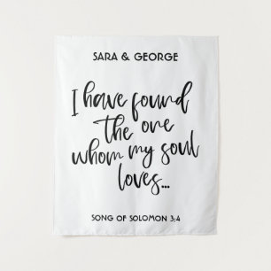 Tenture J'Ai Trouvé Le Booth Photo D'Un Signal Mariage