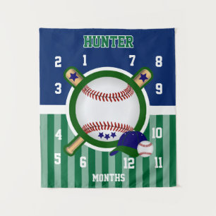Tenture Jalon Bébé Photo Prop Baseball ⚾ Sport 2