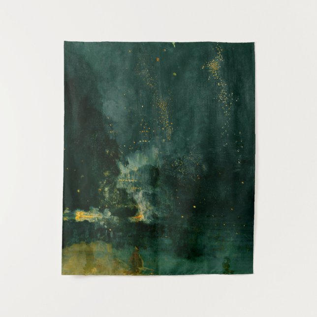 Tenture James Whistler - Nocturne en noir et or (Devant)