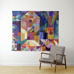 Tenture Jardin du château, Paul Klee