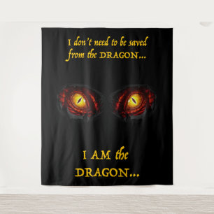 Tenture Je suis le Dragon