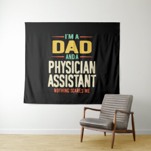 Tenture Je suis papa et assistant médical