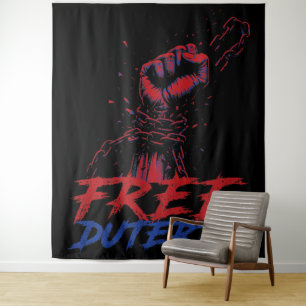 Tenture Je Suis Pour Duterte Free DU30 Free Duterte