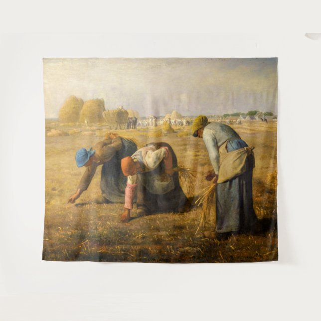 Tenture Jean-François Millet - Les Gleaners (Devant (Horizontal))