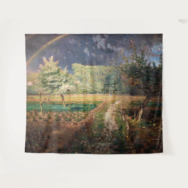 Tenture Jean-François Millet - Printemps à Barbizon (Devant (Horizontal))