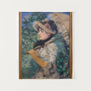 Tenture Jeanne (Le Printemps)  par Édouard Manet