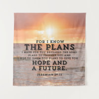 Jeremiah 29:11 Car je connais les Plans Sunrise