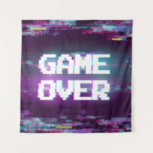 Tenture Jeu sur l'illustration de concept avec un effet de