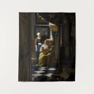 Tenture Johannes Vermeer - La lettre d'amour