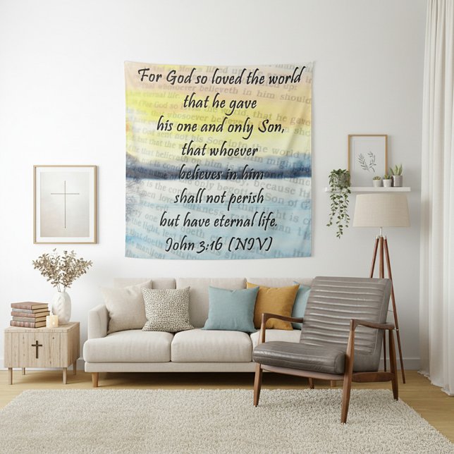 Tenture John 3:16 (Créateur téléchargé)