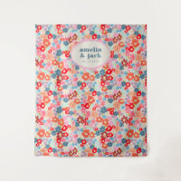 Joie florissante Bright Bold Floral Mariage fond