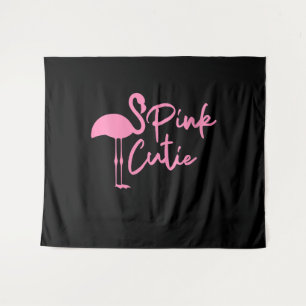 Tenture Joli Flamant Rose Féminin   Rose Mignon   Flamant