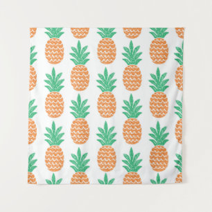 Tenture Jouer à l'ananas : Plaisir Motif amusant.