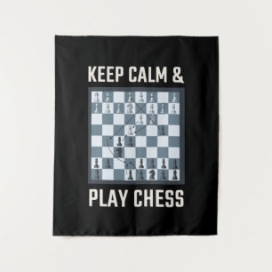 Tenture Joueur d'échecs