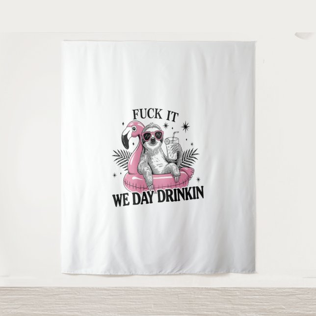 Tenture Jour boire Sloth (Devant)