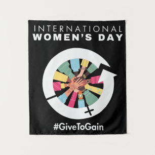Tenture Journée internationale des femmes 2026 Donner pour