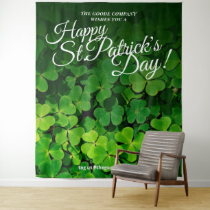 Tenture Joyeuse Saint-Patrick Toile de fond pour selfie