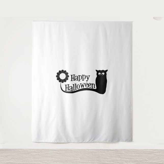 Tenture Joyeux Halloween (Devant)