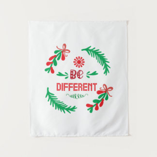Tenture Joyeux Noël Christmas Soyez Différent