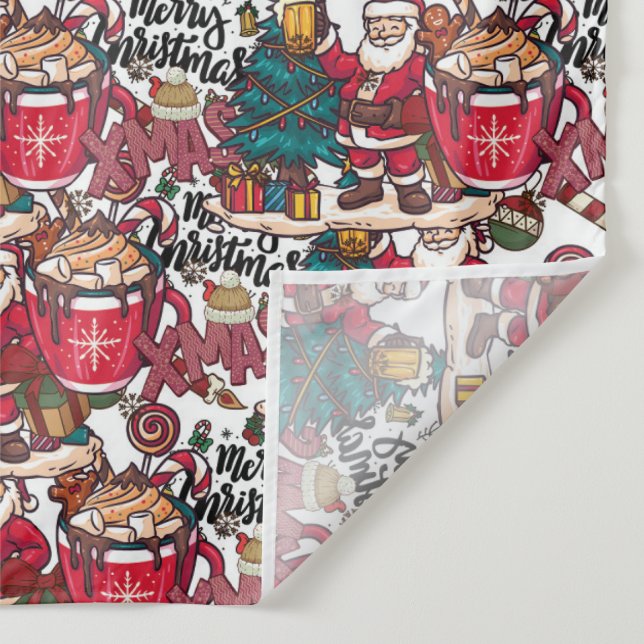 Tenture Joyeux Noël - Fête de Fêtes (Détail)