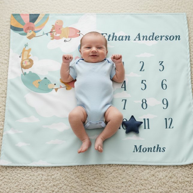 Tenture Jungle Animals Neutral Baby Blanket (Créateur téléchargé)