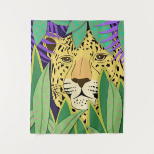 Tenture Jungle Cat Moyen