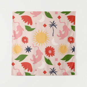 Tenture Jungle céleste