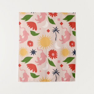 Tenture Jungle céleste