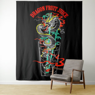 Tenture Jus de fruit du dragon