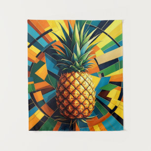 Tenture Kaléidoscope Ananas - Conception Empire Ananas