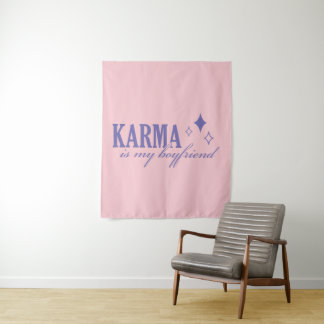 Tenture Karma est mon petit ami