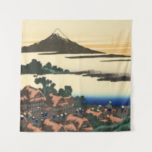 Tenture Katsushika Hokusai Aube dans la province de Kai