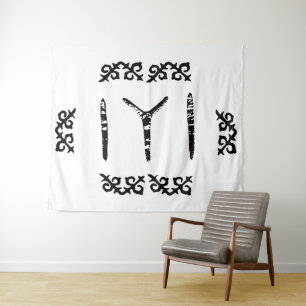 Tenture Kayi Tribe - Drapeau IYI