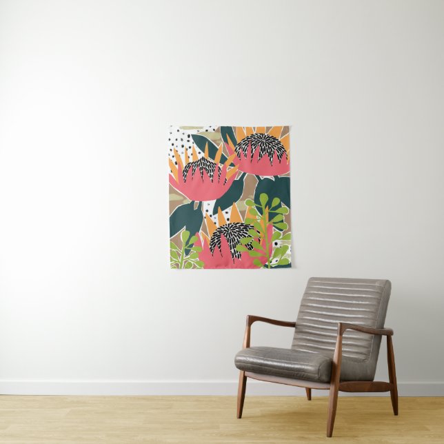 Tenture King Protea I (En situation)