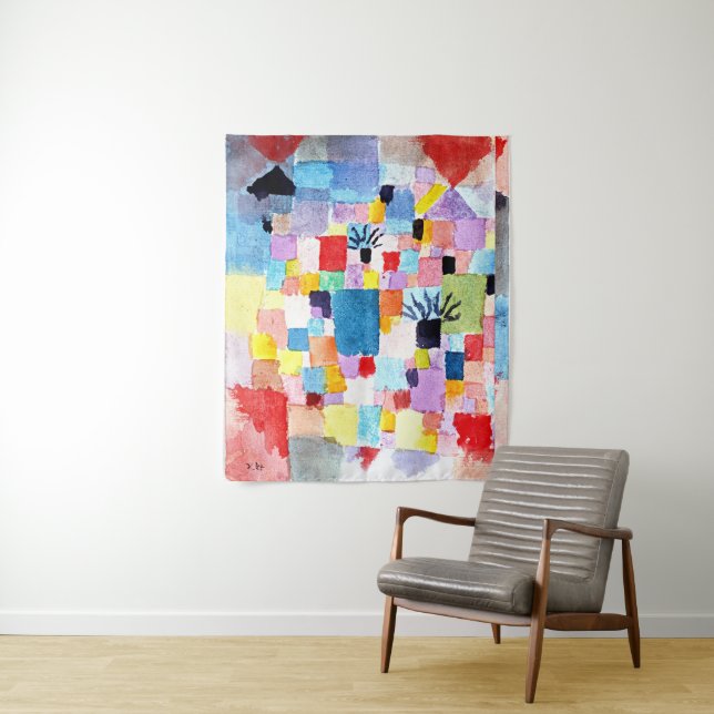 Tenture Klee - Jardins du Sud (En situation)