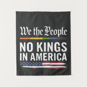 Tenture La démocratie n'a pas le statut de reine Librety U