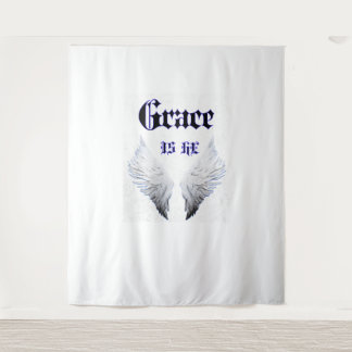 Tenture La grâce est lui