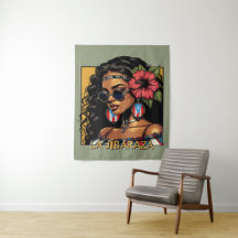 La Jíbaraza 1 – Puerto Rican Jíbara Art • Boricua 