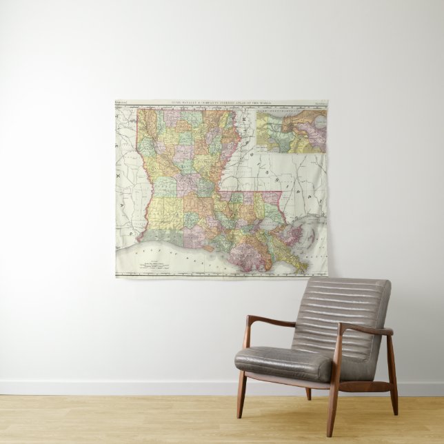 Tenture La Louisiane 8 (En situation (horizontale))