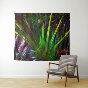 Tenture La lumière arrive à la forêt.