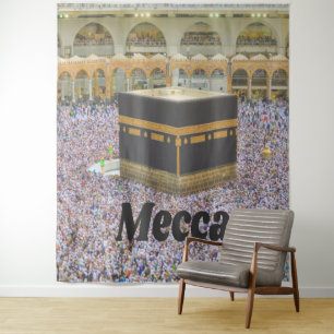 Tenture La Mecque Arabie saoudite ville la plus sainte de