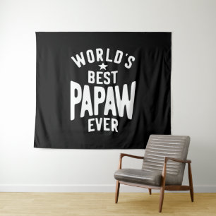Tenture La meilleure papaye du monde Cadeau Père