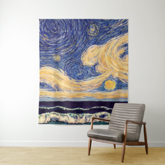 Tenture La nuit étoilée