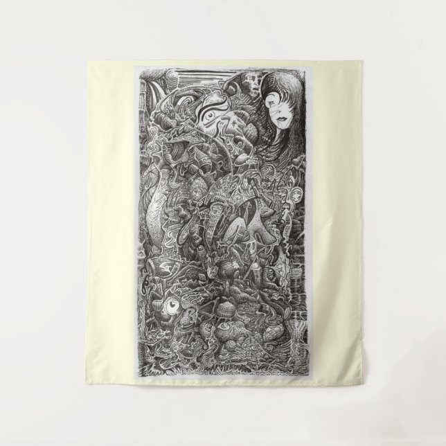 Tenture La partie la plus difficile (Devant)